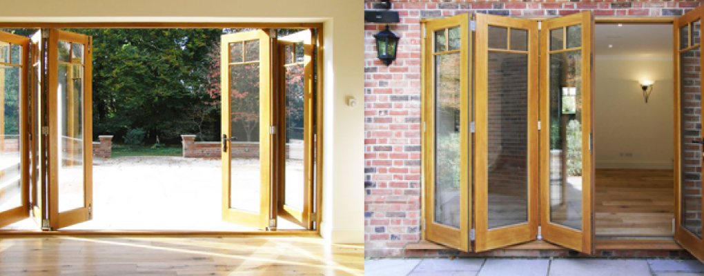 Bespoke Bi-folding Doors Fitted in Reading, Basingstoke and the Thames Valley by New Vision Joinery
